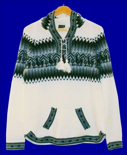 Peru alpaka pullover - peru, weiß