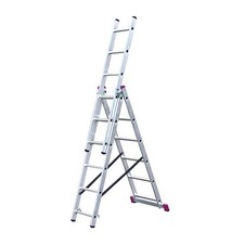 Krause Corda Mehrzweckleiter Vielzweckleiter mit Treppenfunktion