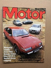 ROVER SD1 / FORD GRANADA MOTOR