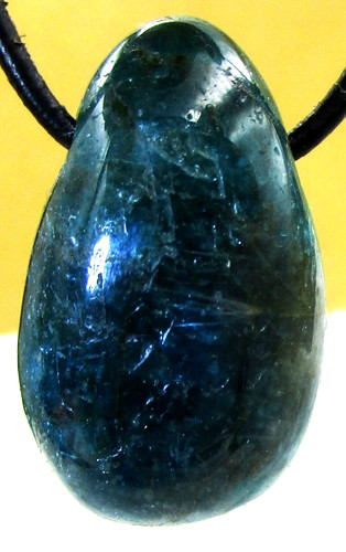 Apatit trommelstein - apatit,