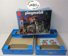 (R2/20) Playmobil Leerkarton Leerbox 3666  Ritterburg  OVP + BA Klicky