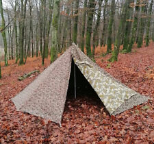 ÖBH Zelt wie Wehrmacht Splittertarn WK 2 Bundesheer Tarn Plane Zelt K4,4 Planen!