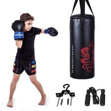 10KG Boxsack Set mit Boxhandschuhen Punching Bag