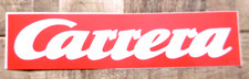 Werbe-Aufkleber Carrera Schriftzug Logo 28 x 7 cm RC Modellbau Autorennbahn 80er