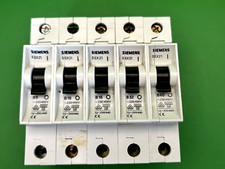 Siemens 5SX21 MCB C2 B6 C6 B10