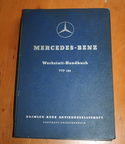 Mercedes werkstatthandbuch - werkstatthandbuch, w