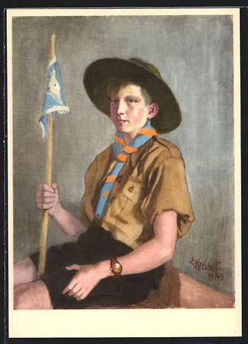 Künstler ernst kreidolf - künstler-ak,