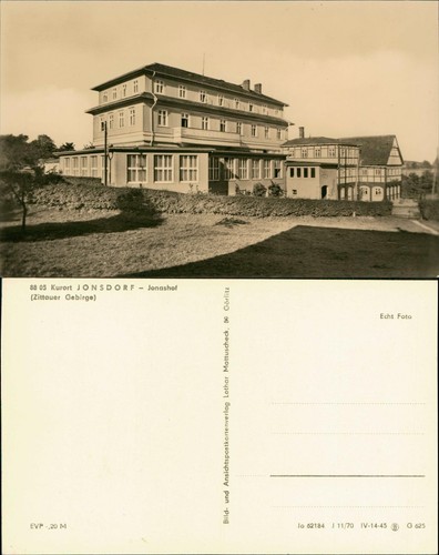 Ansichtskarte jonsdorf - ansichtskarte,