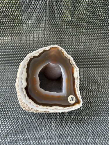 Natural agate geode 236g - agate,