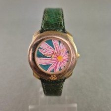 Benetton Damen Uhr by Bulova – Vintage mit Blumenmotiv