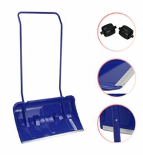 Schneeschieber mit Rollen