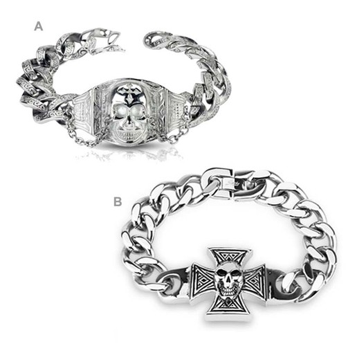 Herren edelstahl armband - edelstahl,