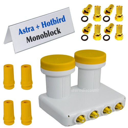 Monoblock quad lnb astra - lnb, +
