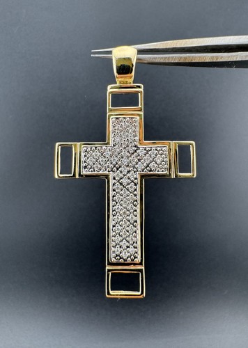 Kreuz anhänger 585 gold - 585,