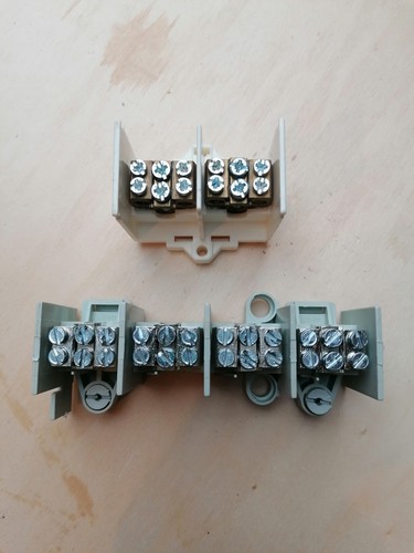 Klemmstein 500v polig 2 - 500v, /