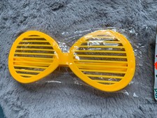 BRILLE °° GROß °° OVP °°° Karneval Fasching Hippie