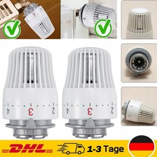 NEU 2/4/6 Stück Thermostatkopf Heizkörper Regler Thermostat Kopf Heizung Ventil