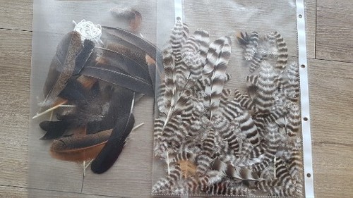 Deko federn perlhuhn - deko,