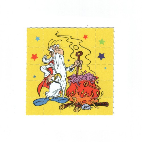 Psychedelic miraculix blotter - psychedelic,