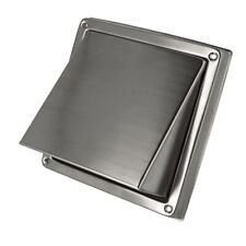 Ablufthaube Wetterschutzhaube Lüftungsgitter Edelstahl Rückstauklappe Dunstabzug