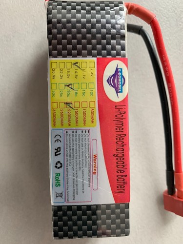 Lipo akku 20c 2200 - 4s,