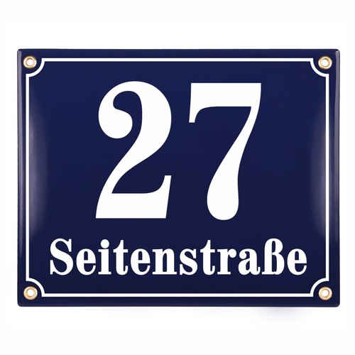 Emailschild 20x25 - , cm