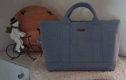 Handtasche aus breitcord - handtasche,