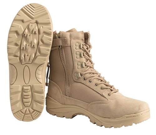 Tactical boots zipper - boots,