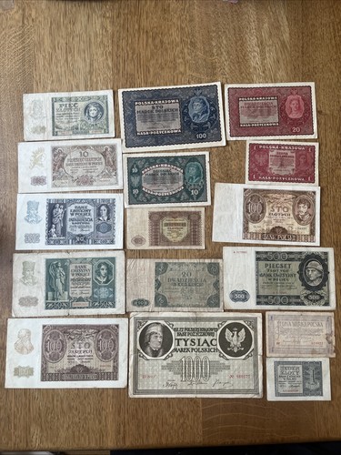 Banknoten polen 1000 - 1,