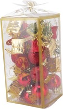 32er Set Weihnachtsbaumkugeln