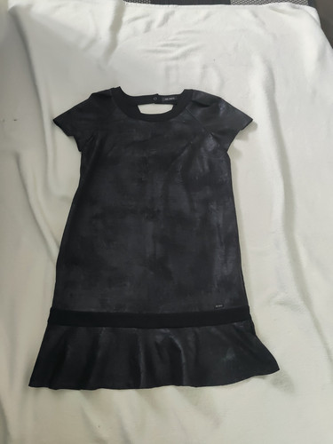 Kleid schwarz kurzarm - 40,