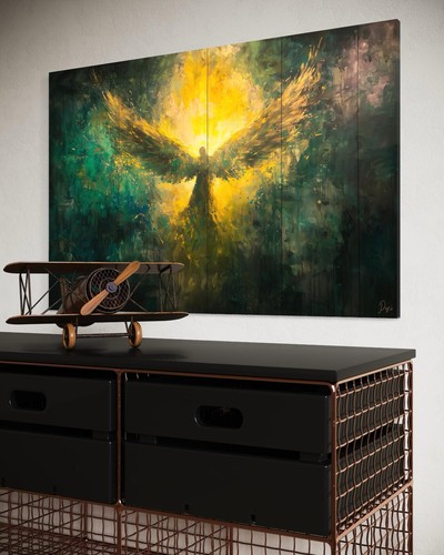 Leinwand bild engel angel - engel,