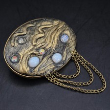 Antike Damen Brosche mit