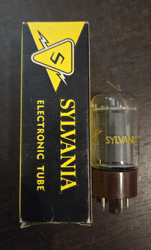 Sylvania 6l6wgb nos nib tube - sylvania,