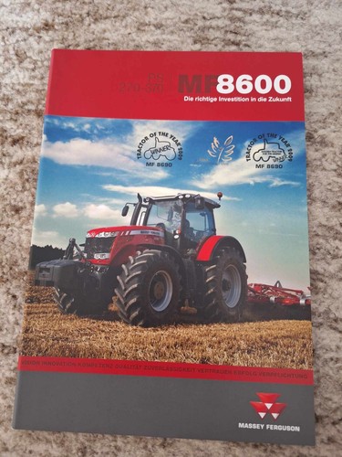 Massey ferguson 8600 prospekt - massey,