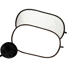 2 in 1 Faltreflektor weiß-silber 120 x 180 cm + Tasche