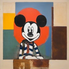 Einzelstück Hommage an Mickey