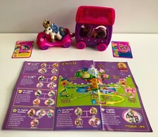 Filly Elfen Set: 2 Fillys mit Auto und Anhänger (inkl. Sammelkarten und -heft)