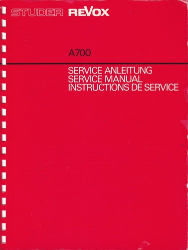 Service manual anleitung für - service,