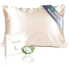 Seide Kissenbezug Hauthaare