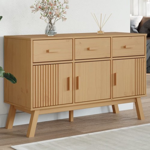Sideboard braun 114x43x73 - sideboard,