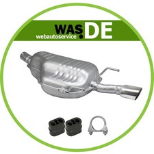 Auspuff Endschalldämpfer Opel