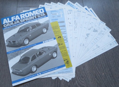 Tamiya alfa romeo giulia - 1/10,