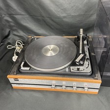 Dual H 1010 SV Kompakt Plattenspieler Design Klassiker Holz Vintage