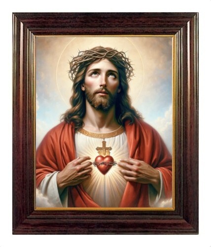 Das heilige herz jesu christi - heilige,