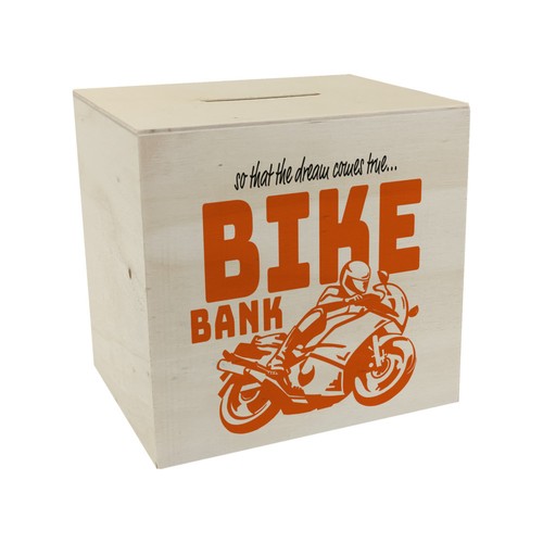 Bike bank spardose - bank, aus