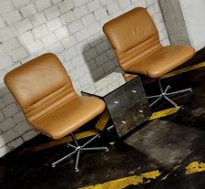 2 Vintage Ledersessel