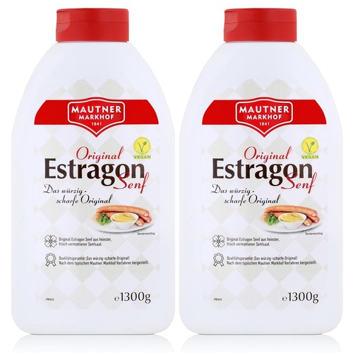 Mautner estragon senf 3kg - senf,