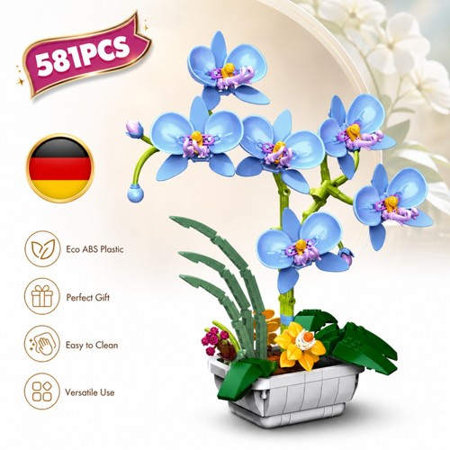 581stk blumen bausteine - blumen,