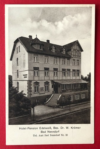 Bad nenndorf 1930 hotel - bad,